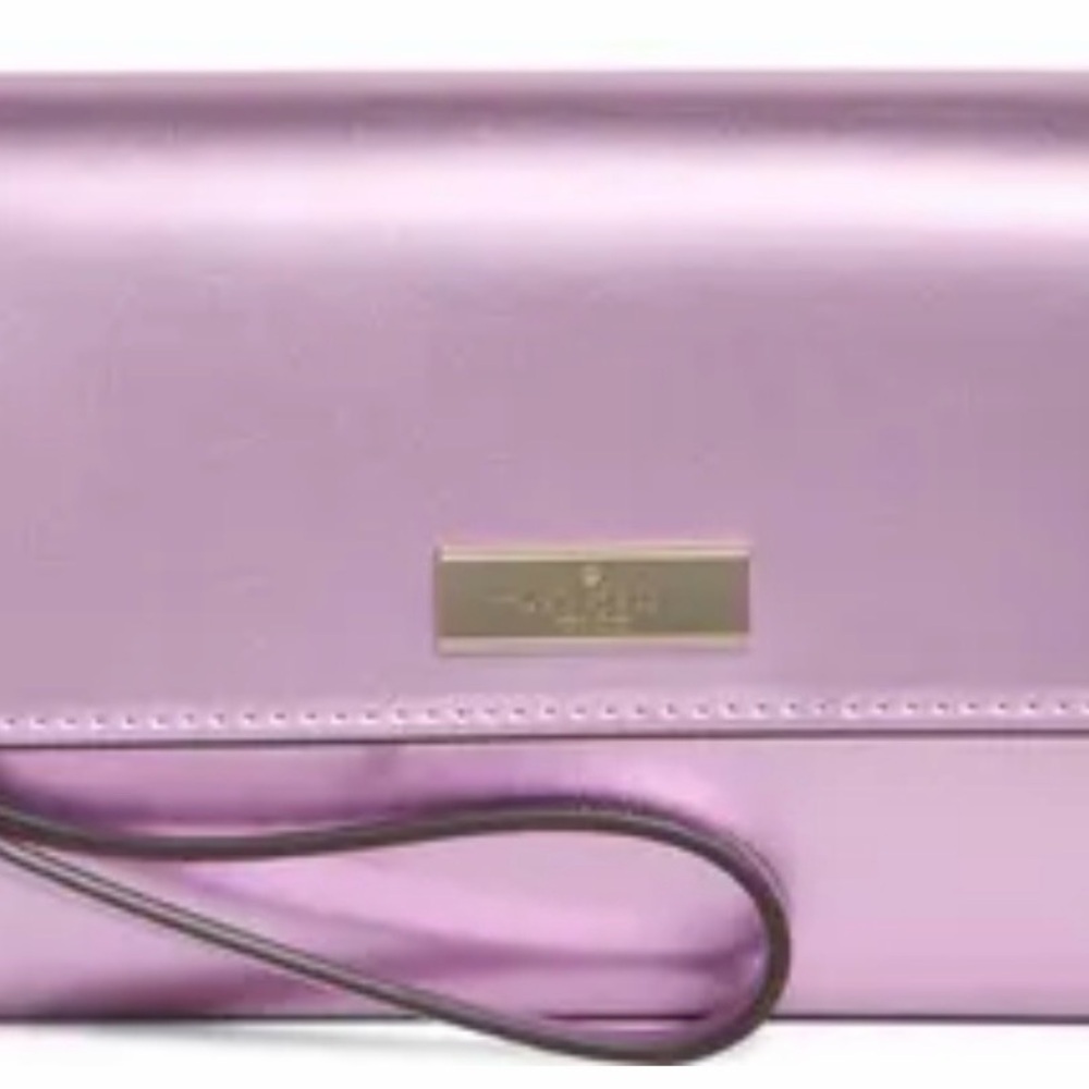 Elegant Pink Women's Kate Spade KENZIE ♠️ Clutch - Picture 3 of 6